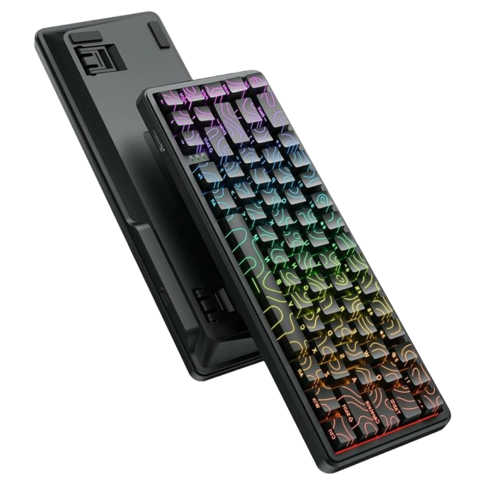 ONIKUMA G67 Mechanical Gaming Keyboard with Magnetic Switches, RGB Lighting, and 67 Keys 1.5m Cable – Black