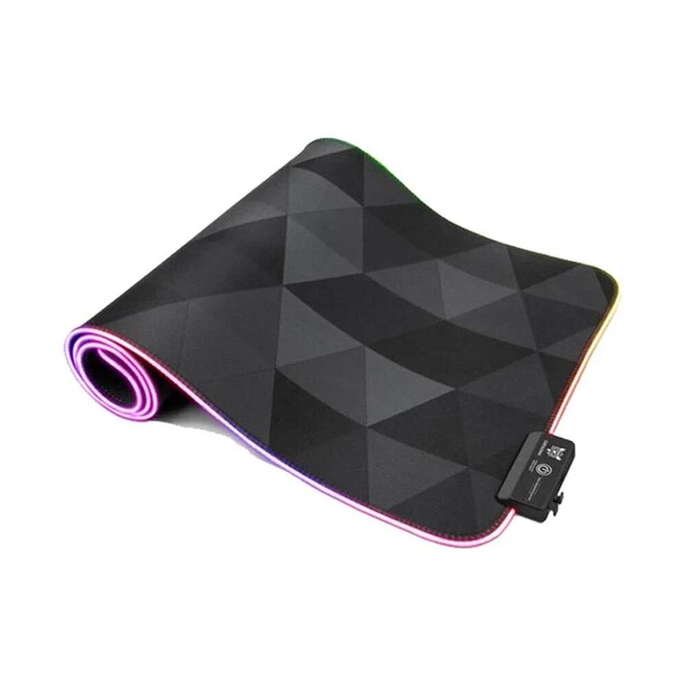 لوحة ماوس ألعاب ONIKUMA MP006 RGB بقاعدة مطاطية مانعة للانزلاق - 800×300×4 مم - أسود